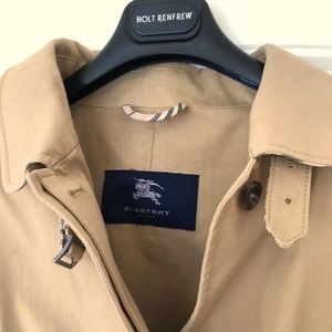 Burberry Classic Gabardine Coat.